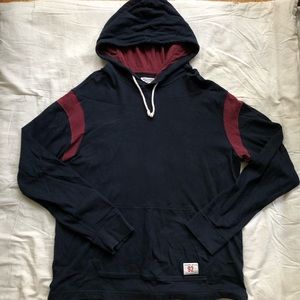 Navy Blue A&F Light Hoodie